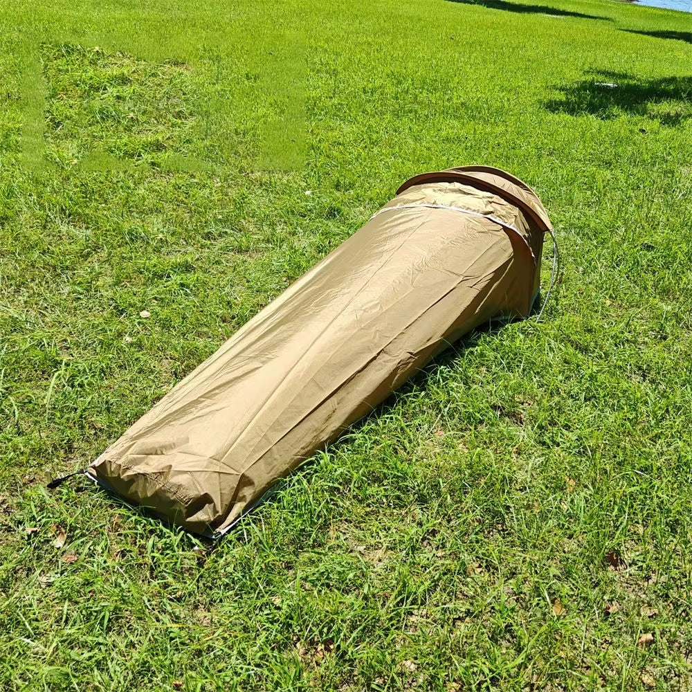 Ultralight Single Person Bivy Tent Waterproof 1 Man Tent for Camping Hiking Backpacking