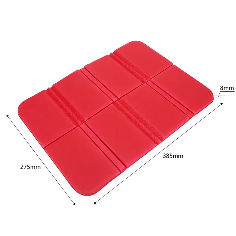 Camping Foldable Folding Portable Sleeping Pad Waterproof Picnic Cushion Foam Mat for Camping Picnic BBQ Camping Equipment 타프