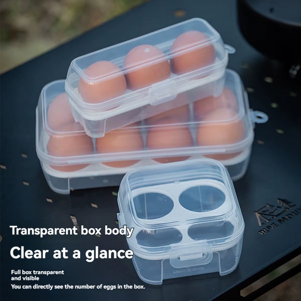 Outdoor Shockproof Egg Box Storagebox, Portable Camping Shatterproof Eggtray, Home Plastic Protection Box, Travelshatterproof