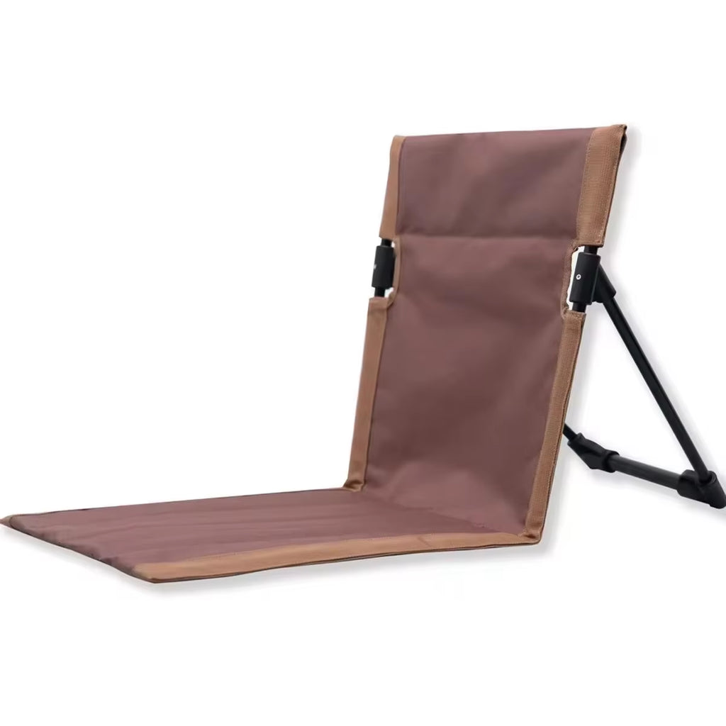 Outdoor Camping Lightweight Comfortable Folding Chair Park Leisure Beach Chair Portable Single Lazy Chair Back Chair
