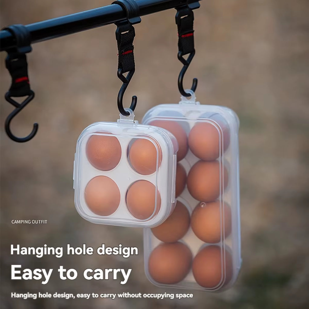 Outdoor Shockproof Egg Box Storagebox, Portable Camping Shatterproof Eggtray, Home Plastic Protection Box, Travelshatterproof