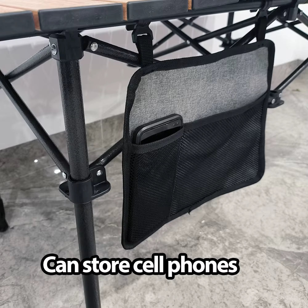 Table Side Storage Bag Outdoor Camping Organizer Bag for Camping Cart Camping Equipment